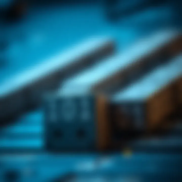 Visual representation of binary blocks used in organizing and encoding information in computing systems