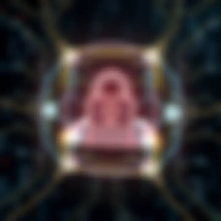 Visual representation of security layers protecting binary login credentials