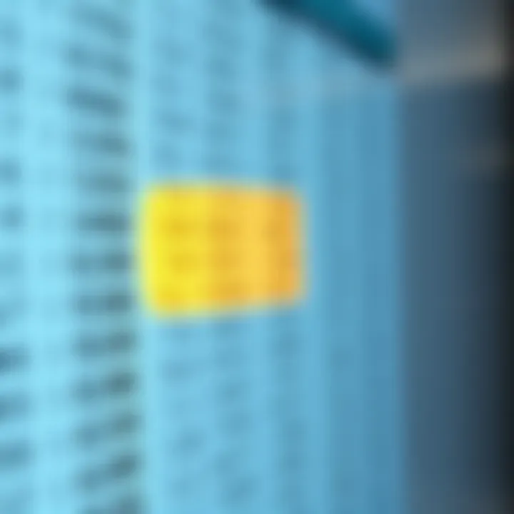 Illustration showing a sorted list with a highlighted middle element being compared to the target value during binary search