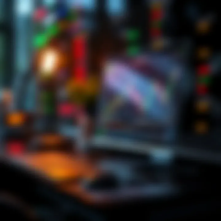 Graphical representation of risk management and strategy optimization for binary trading