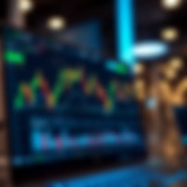 User-friendly interface showcasing cryptocurrency charts and real-time market data on a trading platform