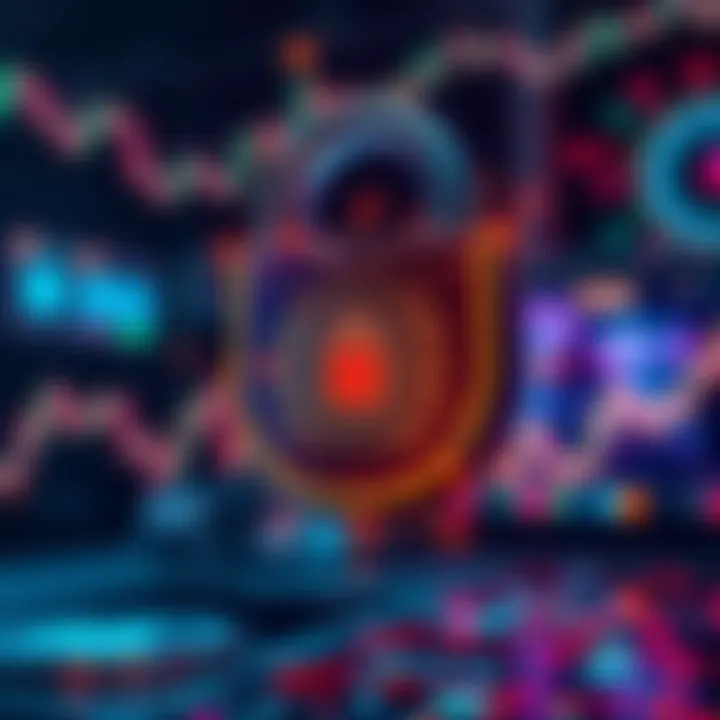 Secure digital lock symbolizing safety measures for cryptocurrency trading in Kenya