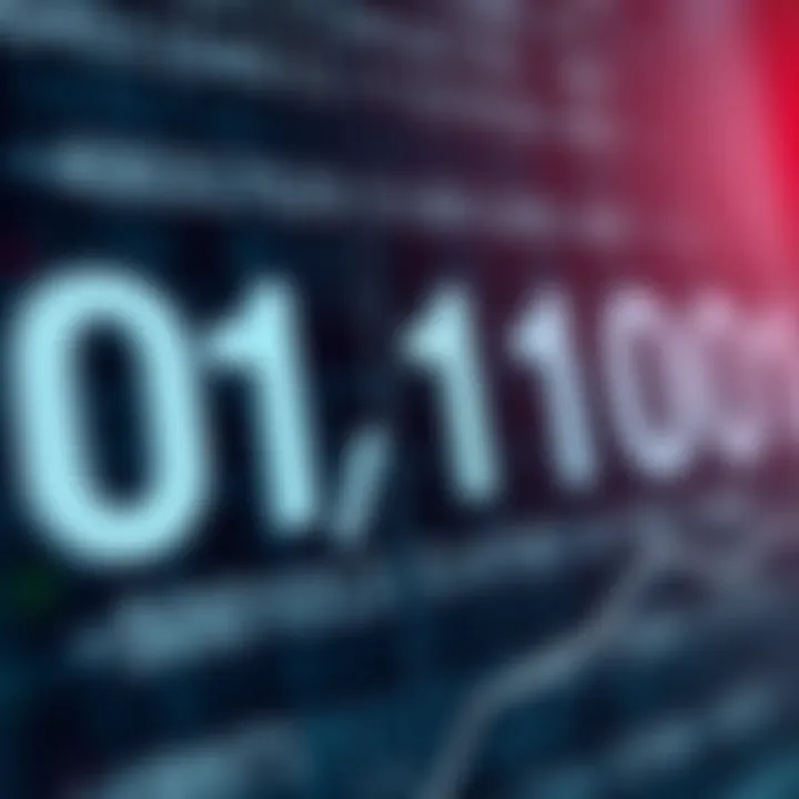Method for Converting Decimal Numbers to Binary Illustration showing the breakdown of a decimal number into binary digits using division and remainder method