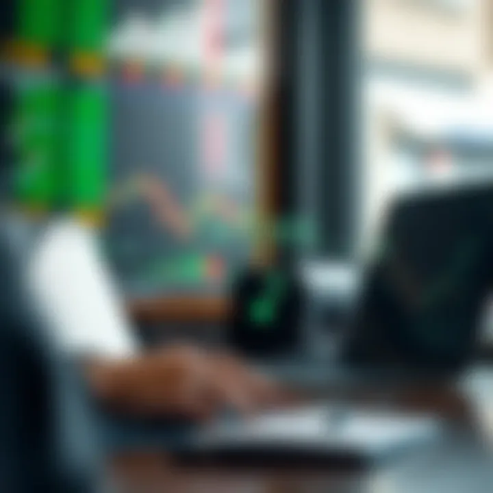 Diagram illustrating risk management techniques and decision making in binary trading