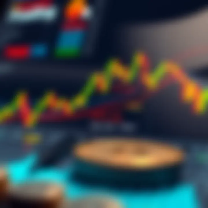 Graph depicting risk management principles with stop-loss and take-profit levels