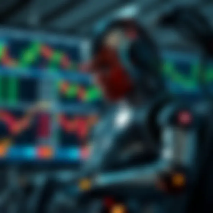 Visual representation of key features and benefits of forex trading robots used by Kenyan traders