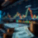 Overview of forex trading concepts with currency charts and Kenyan shilling symbols