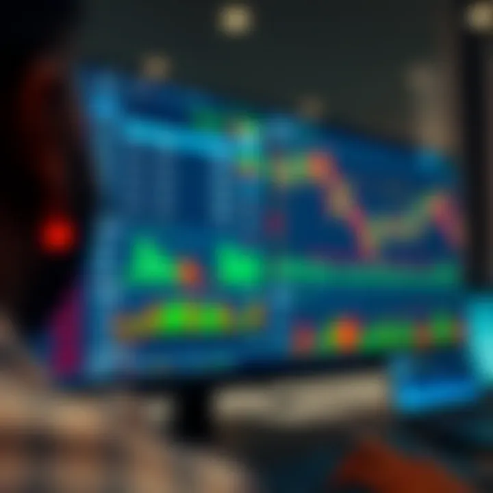 Interface of a forex trading platform showing market data and trading options tailored for Kenyan traders