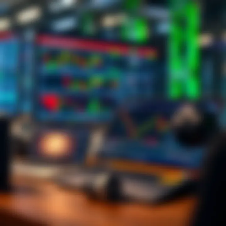 Forex Trading Technology and Tools for Kenyan Traders Technology devices displaying forex trading platforms and market analysis for Kenyan traders
