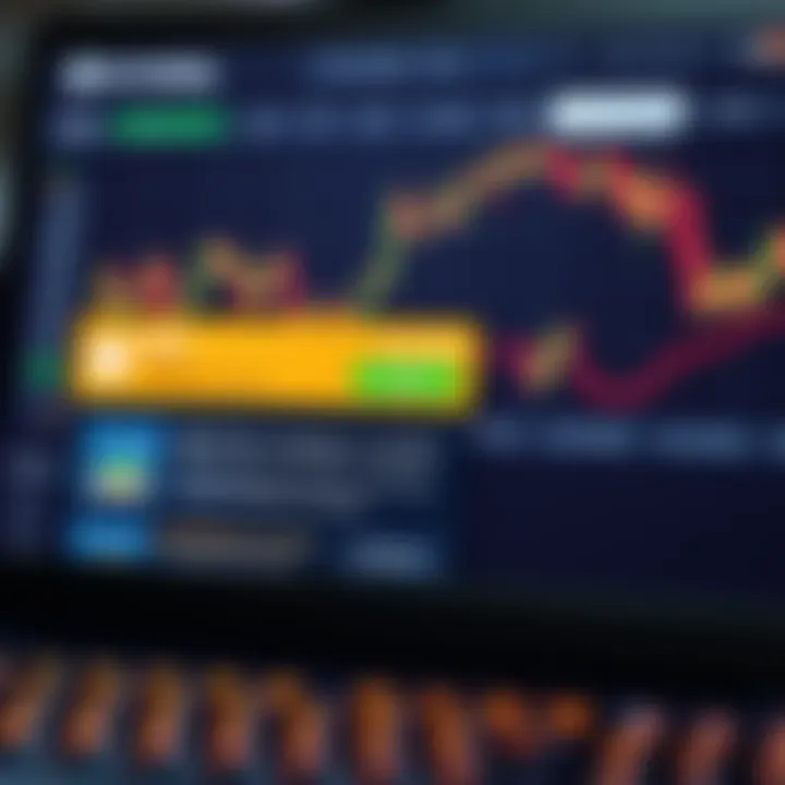 Screenshot of forex trading platform interface with low deposit account options