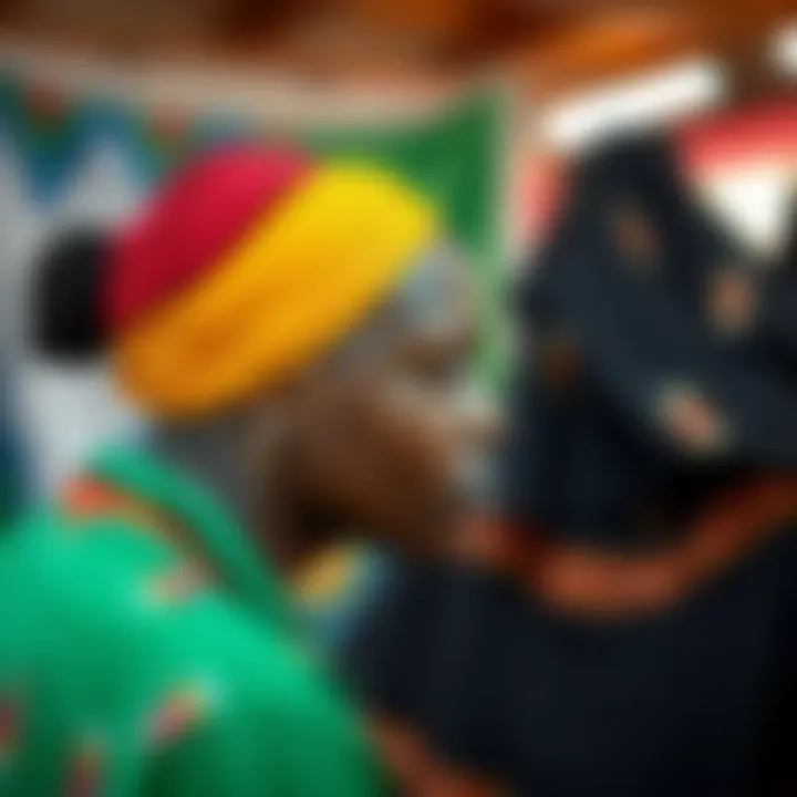 Symbolic illustration of inclusion and respect with Kenyan cultural motifs and pride colors