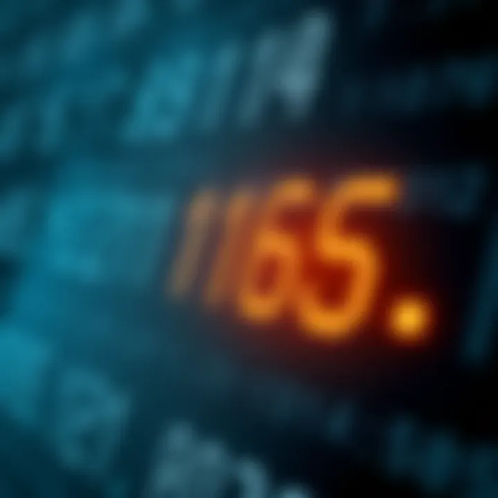 Example showing binary numbers being added with carry-over highlights