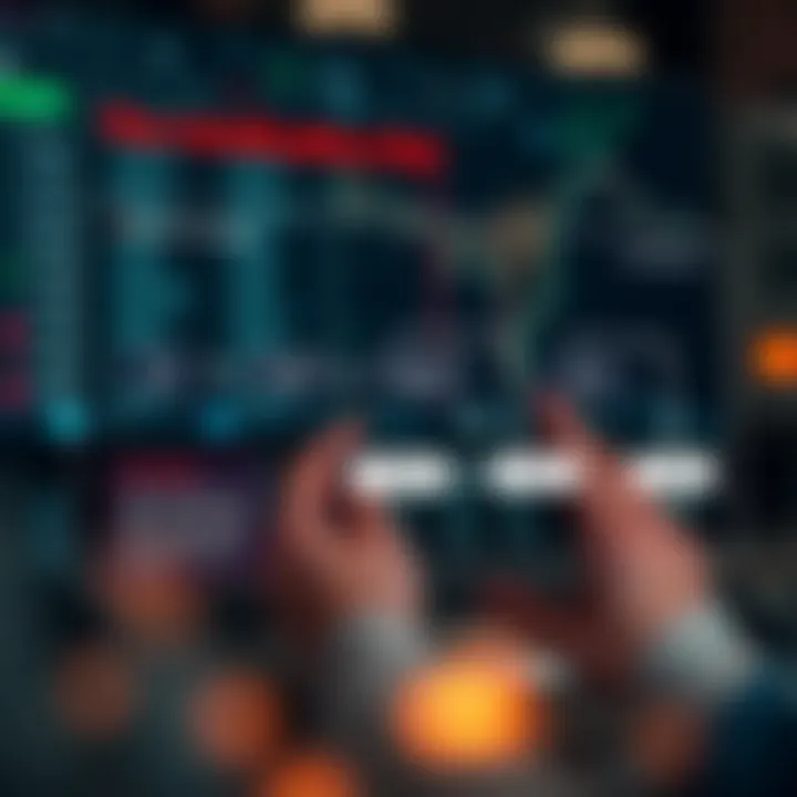 Diagram illustrating the workflow of a binary options trading bot executing programmed trading rules