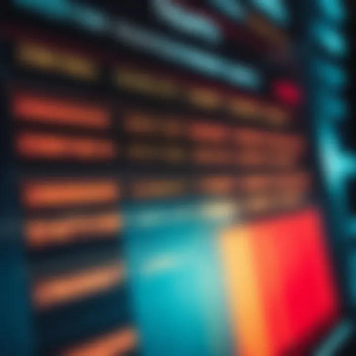 Chart showing different types of binary codes used in digital technology and their applications