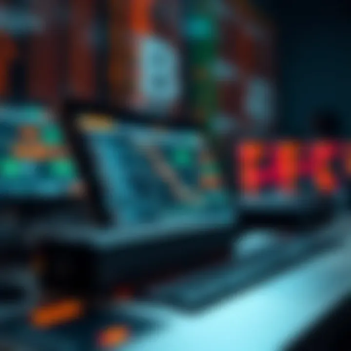 Binary Code Applications in Computing Devices Visual representation of binary code applications in computing devices