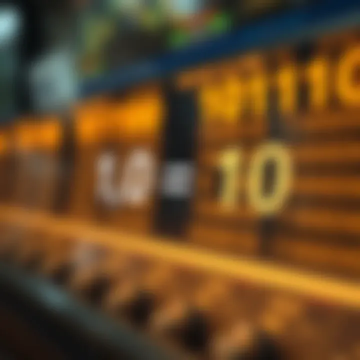 Diagram illustrating the conversion between decimal and binary numeral systems