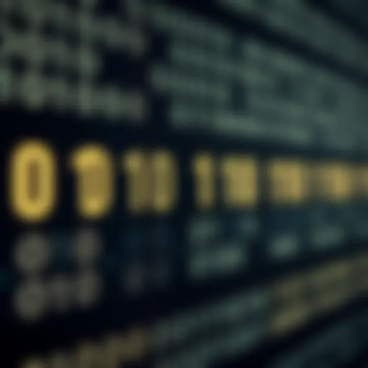 Diagram showing a binary number being grouped into sets of three digits for octal conversion