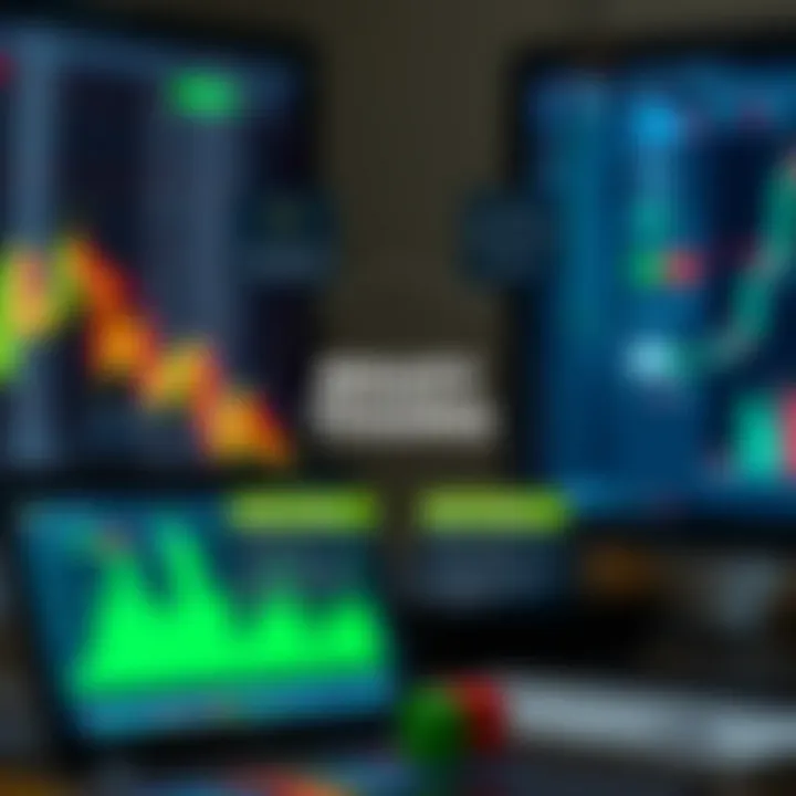 Diagram illustrating the fundamental concepts of binary trading with clear visual elements