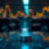 Diagram illustrating the functioning of a binary trading bot within financial markets