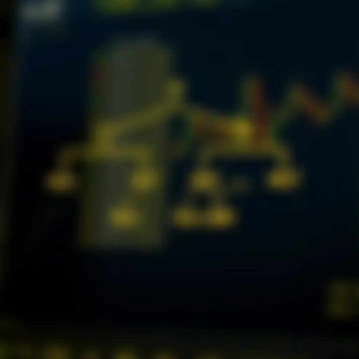 Diagram illustrating the structure of a binary tree with nodes and branches