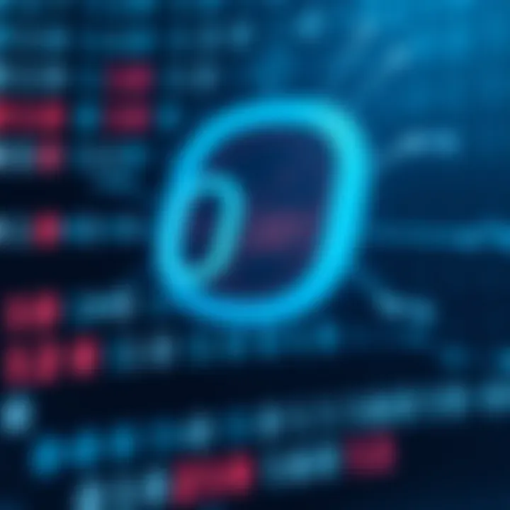Diagram showing binary number system representation with digits 0 and 1