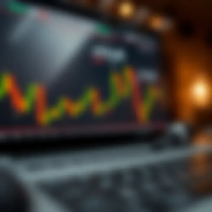 Illustration of common bullish and bearish candlestick patterns in forex trading