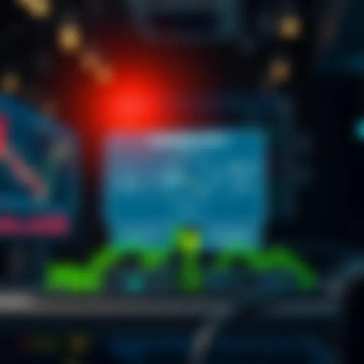 Diagram illustrating how forex trading bots analyze market data and execute trades automatically