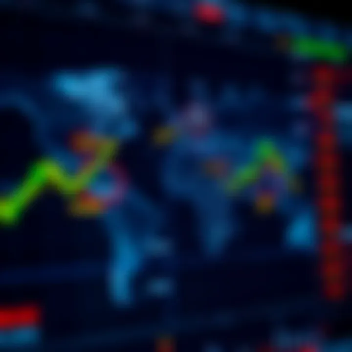 Worldwide Forex Market and Key Trading Locations Global map highlighting major forex trading centers and market connectivity