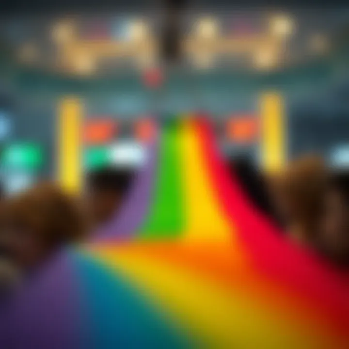 Colorful spectrum representing diverse gender identities beyond traditional categories