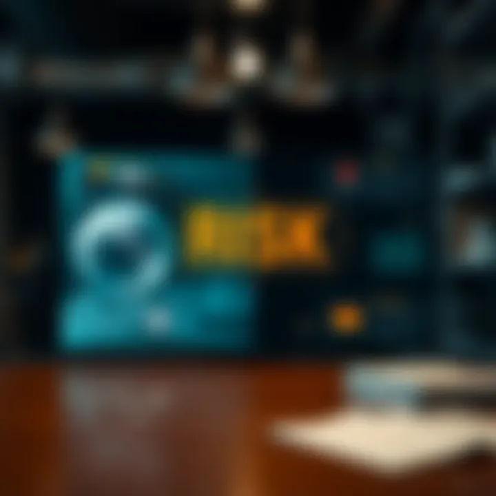 Visualization depicting various types of risks and common strategies to mitigate them in business environments