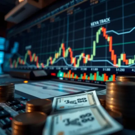 Overview of forex trading concepts with currency charts and Kenyan shilling symbols